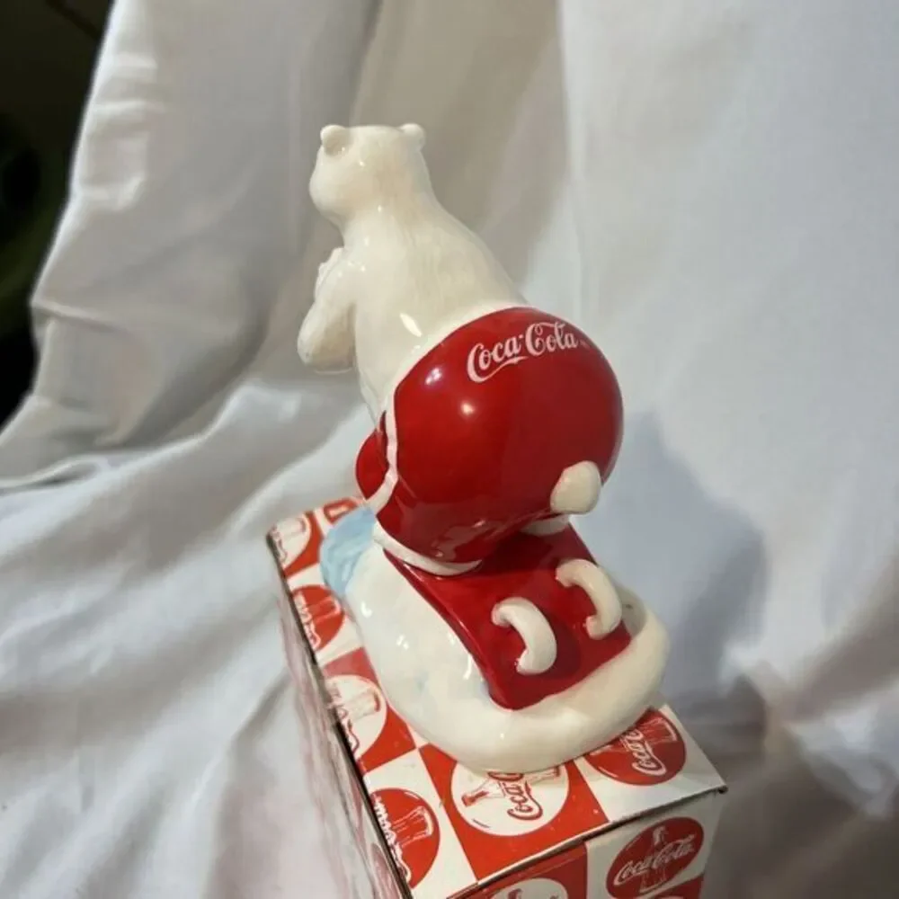 Coca Cola Polar Bear‎ Figurine Always Diving 1996